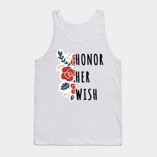 Honor Her Wish RBG Gifts Mugs Stickers Ruth Bader Ginsburg for Feminists Tank Top